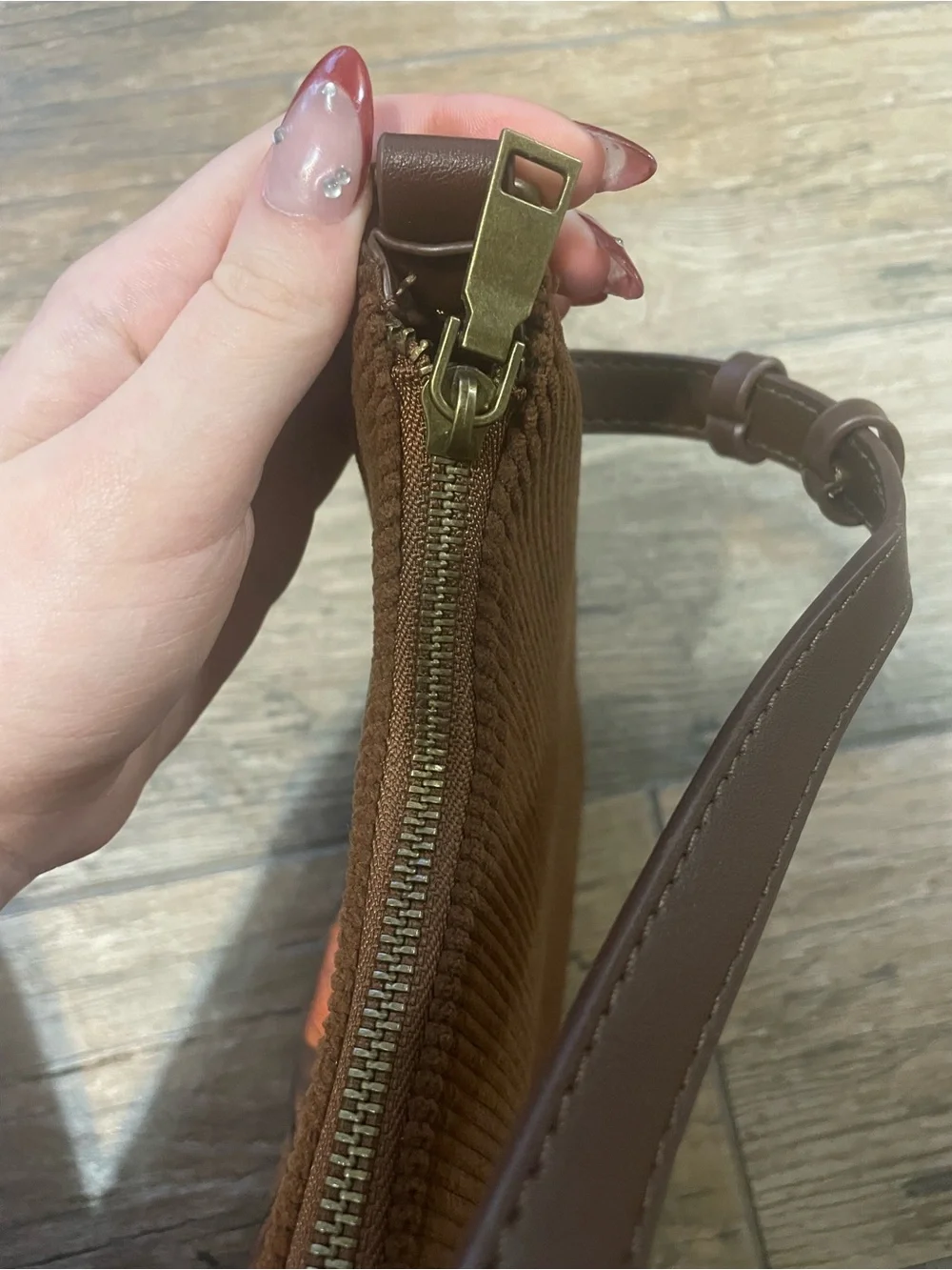 Thorn & Fable brown corduroy
